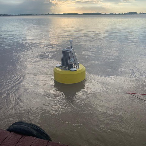 In Guyana, CB-450 buoys measure spatial and seasonal variations in water quality, supporting the management of water resources and development of water quality standards.