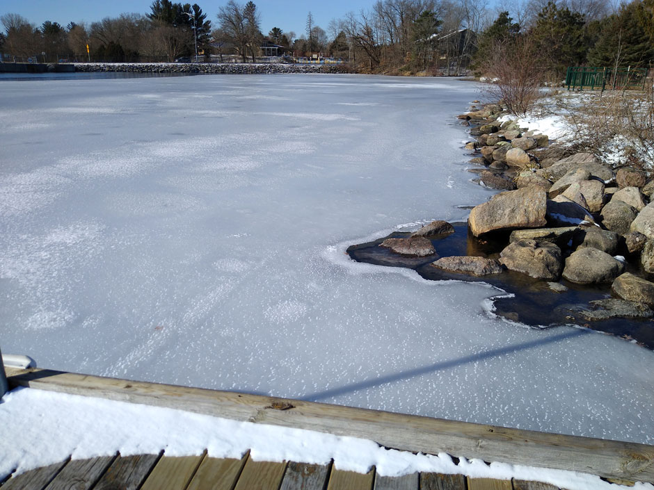 Hundreds of Citizen Lake Monitoring Network volunteers monitor ice-on and ice-off dates on Wisconsin lakes.