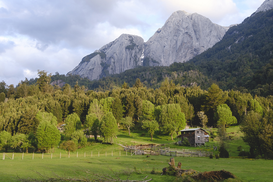 View of Cerro Trinidad, located within Fundo Puchegüín.